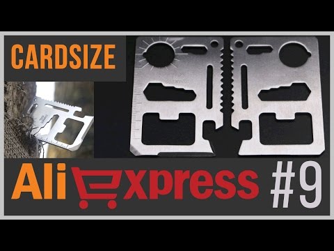 Ninja Wallet V1 - "SWISS ARMY CARD" - Credit Card Size but Everything inside of it - Aliexpress #9