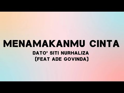 Dato’ Siti Nurhaliza (feat Ade Govinda) - Menamakanmu Cinta Lirik #trending #liriklagu #malaysia 