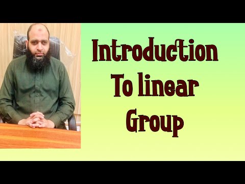 Introduction to Linear Groups | Lecture 1 | The Center for Pure Mathematics