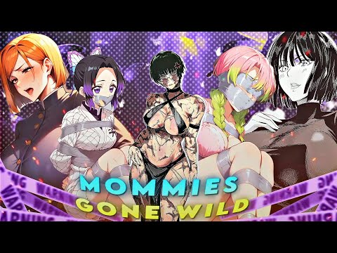 MOMMIES GONE WILD IN FANART 🍑💀🥝