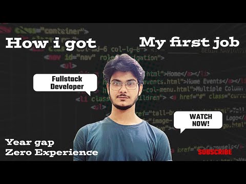 "How I Got My First Fullstack Developer Job After a 1-Year Career Gap  #coding   #firstjob
