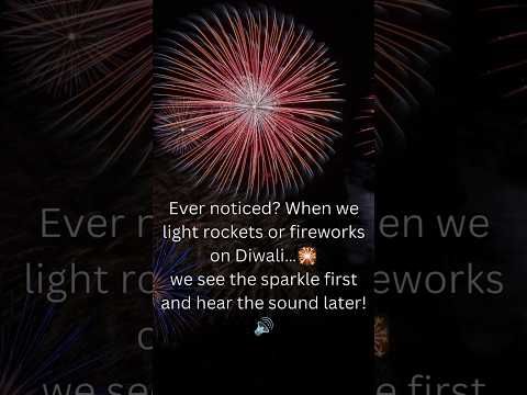 Fireworks Magic Explained with Science! 🎆#diwali #happydiwali #light #fireworks #science
