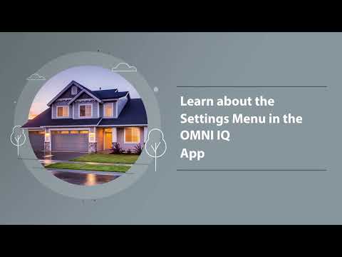 How to Adjust Settings in the OMNI IQ App - OMNI Support - DirectLink