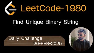 Leetcode-1980. Find Unique Binary String