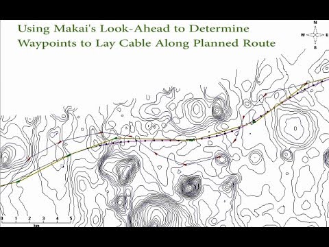 How to Calculate Vessel Waypoints around Multiple Altercourses with MakaiPlan Pro