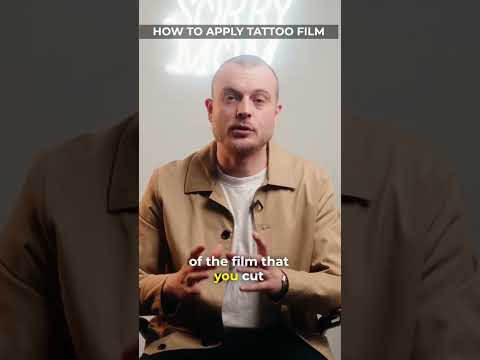 2 Essential Tips for Protecting Your Tattoo With Tattoo Film (Bandage)