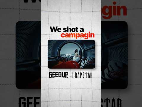 How we shot a Trapstar campaign in 2 days… #shorts