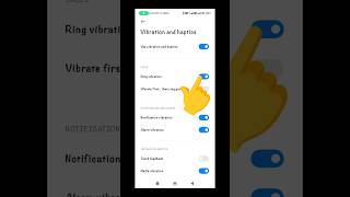 How to turn off phone Ringtone vibration in Android | Ringtone vibration ko bnd kaise kry #shorts