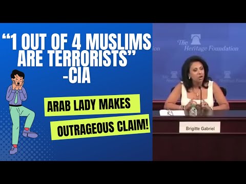 ARAB LADY'S SHOCKING "FACTS" ABOUT MUSLIMS - GETS DEBUNKED
