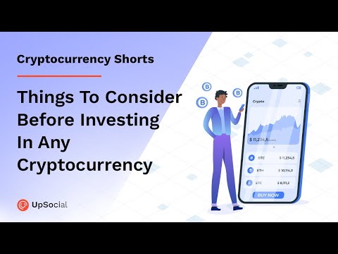 Cryptocurrency Tips - Things To Consider Before Investing In Any Cryptocurrency #Shorts #Crypto