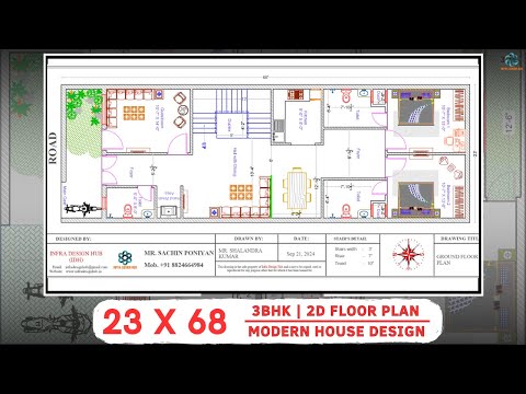 Get Your Dream Home with THIS 23 X 68 House Plan!