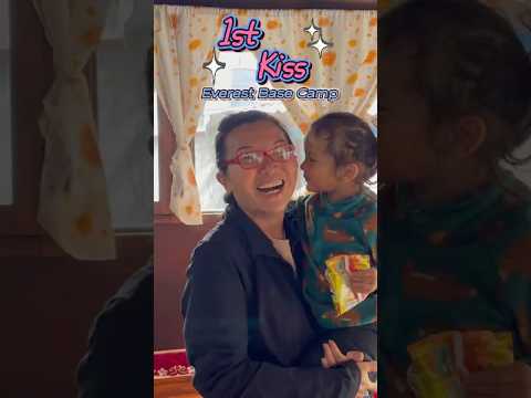1st Kiss 💋 at Everest Base Camp Trek! Love is in the Air! Super sweet & fun! 4K