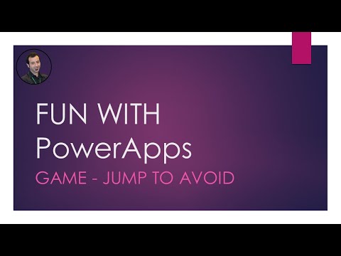 Fun in PowerApp a Touch To Jump Game