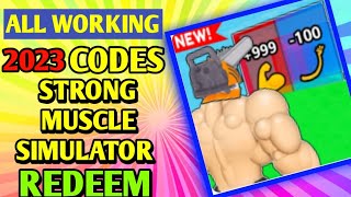 All *New* Strong Muscle Simulator   Codes 2023 | Codes for Strong Muscle Simulator   - Roblox Code
