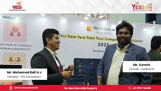 🔥 Growth Unlocked: A YESCON Success Story – Mr. M. Suresh, Founder, Workfast.ai