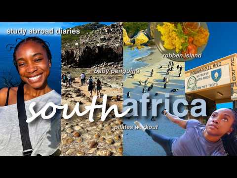 TRAVEL DIARIES | ep. 2 | African Penguins, First Pilates Class, Robben Island, I Broke A STOVE, etc!