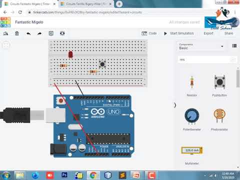 Arduino Mini projects push button led lights