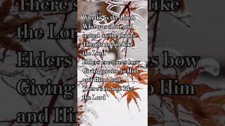 We Crown You King Of Glory  | English Christian Song With Lyrics | A Trip With Jesus | Shorts