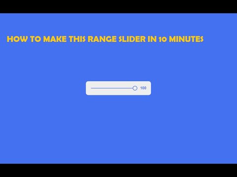 Custom Animated Range Slider and Range selector with HTML, CSS, AND JAVASCRIPT LIKE CODING NEPAL