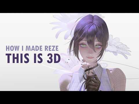 Make 3D art look 2D with hand painting (Blender & Substance Painter)