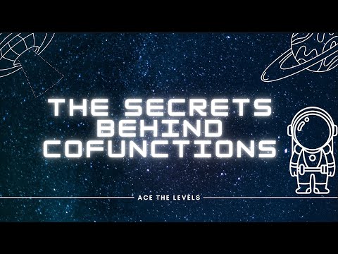 Trigonometry | Ep 3: (Trigonometric) Cofunctions | A Levels/O Levels/GCSE