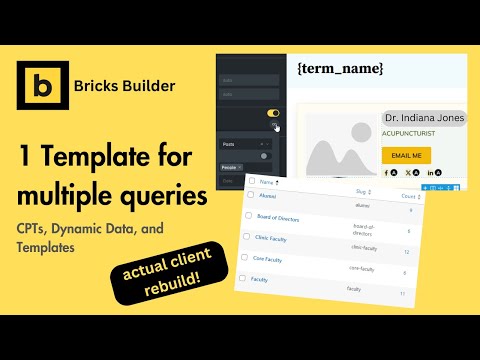 How I use CPTs, Templates, Queries, & Dynamic data to make life easier [Real client example!]