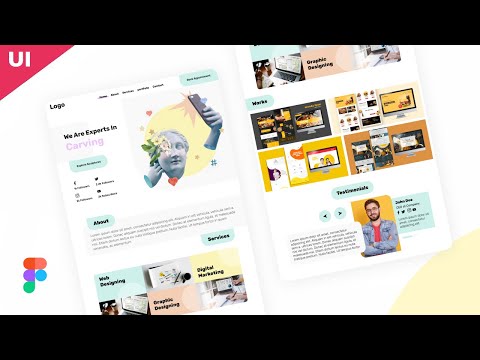 Digital marketing agency website UI Design | Figma | Ui Nique