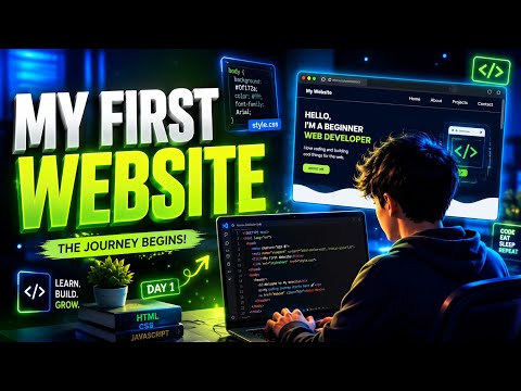 "Day 1 of becoming a coder | Learning HTML basics"