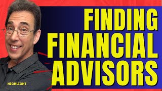 Finding Financial Advisors