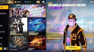 SPIN BUNDLE JENGGOT NEON FF - SPIN NEON GLOW BUNDLE FREE FIRE