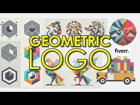 Create High-Demand Geometric Logos for Fiverr | Freelancing Logo Design Guide