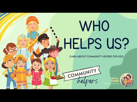 Learn About Community Helpers for Kids | Doctors, Police & More | Preschool Learning with Udy & Aama