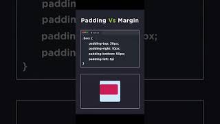 Padding vs Margin #html #css #webdevelopment #programming