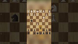Win in just 10 moves 💀 | chess trap opening | #shorts #viral #trapopening #chess