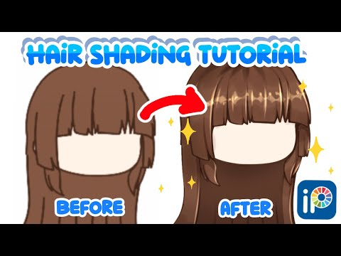 Hair Shading Tutorial - Gacha Club - IbisPaint X