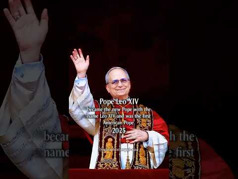 The Life of new pope Leo XIV #popeleoxiv #pope #ai #history