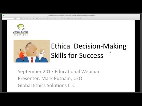 Ethical Decision-Making Skills for Success