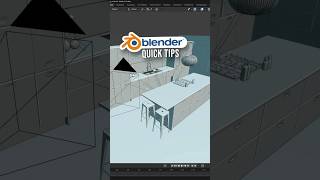 Blender Quick Tips - Faster Denoising #blender #blender3d #blendertutorial
