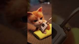 The Little Robot Who Cares for Every Stray Animal #robotstories #petrobot #cuterobot