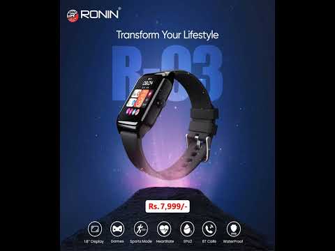 Ronin Smart Watch #smartwatch #wristwatch #technology #gadgets #ronin