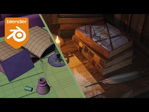 Creating a Fantasy Interior Scene in Blender