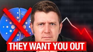 The SECRET Institutional Drain of Cardano ADA