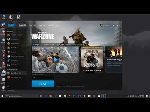 Call Of Duty WARZONE Change Location Of Installed File  | After Installation