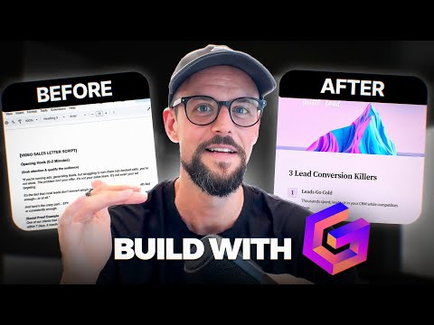 AI Turned My Boring Google Doc Into THIS (Gamma AI Tutorial)