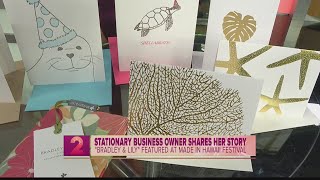 "Bradley & Lily" Owner Previews Products at Made in Hawaii Festival