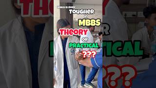 Which is  tougher theory or practical exam in MBBS??👩‍⚕️📚 #neet #medicalstudent #mbbsstudent
