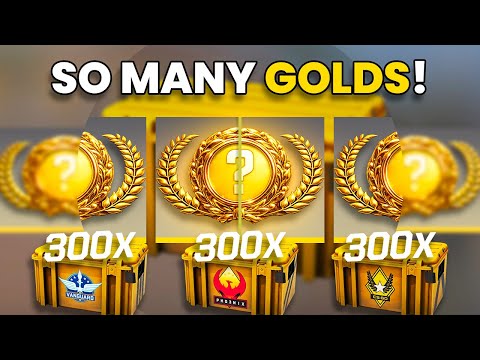 SO MANY GOLDS!! (Winter Offensive Case Opening)