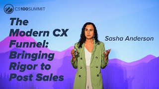 2025 CS100 Summit | Sasha Anderson (Canva) | The Modern CX Funnel: Bringing Rigor to Post-Sales