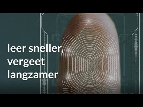 DuoTrainin leer sneller, vergeet langzamer