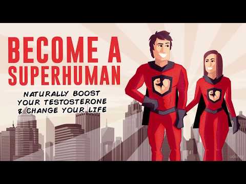 Become a SuperHuman  Naturally & Safely Boost Testosterone | BEST SELLER